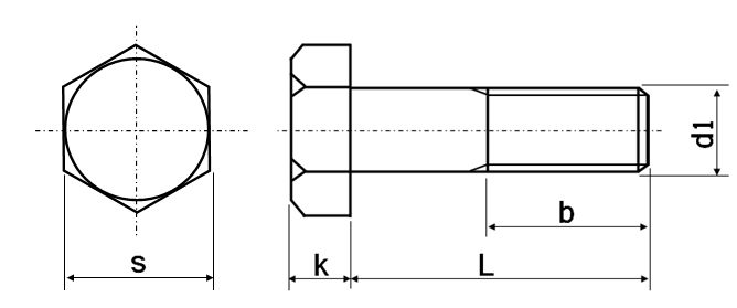 魅了 ねじねじクン 店ステンレス 六角ボルト 半ねじ M20x410