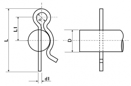 スナップピンの通販はねじコンシェル.com。ネジ・ボルト・ナットのばら