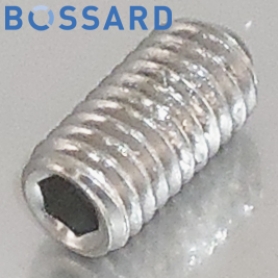 六角穴付止めねじ くぼみ先(ボサード品)