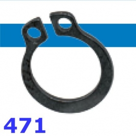 C型止め輪 軸用(爪付)_DIN