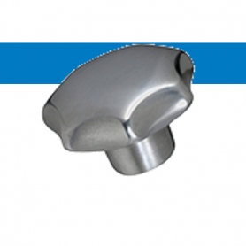 スターノブ 七角型 研磨仕上 ねじ無_DIN