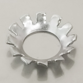 皿形歯付きワッシャー