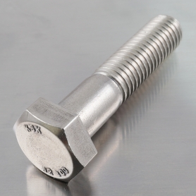 六角ボルト 半ねじ A2-100
