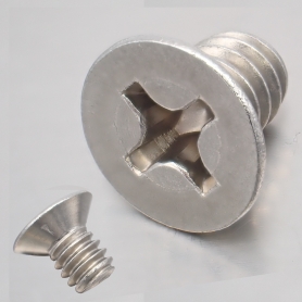 (+)皿小ねじ UNC 皿角度100度