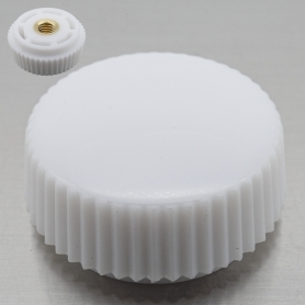 白ナイロン化粧ナット L-2