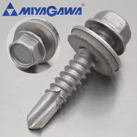 FRX HEXドリルねじ シーリングワッシャー付